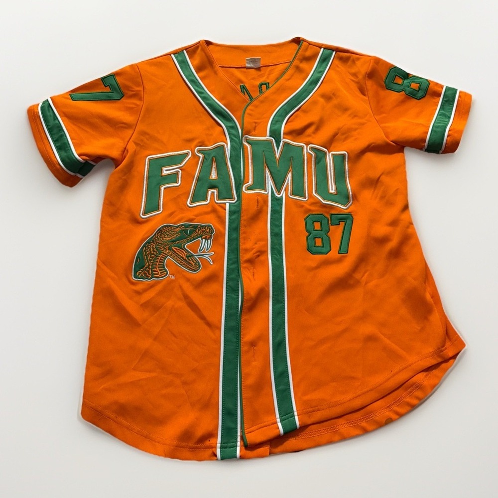 Florida A&M University FAMU Football Rattler Stitched Jersey Women's-Size Medium